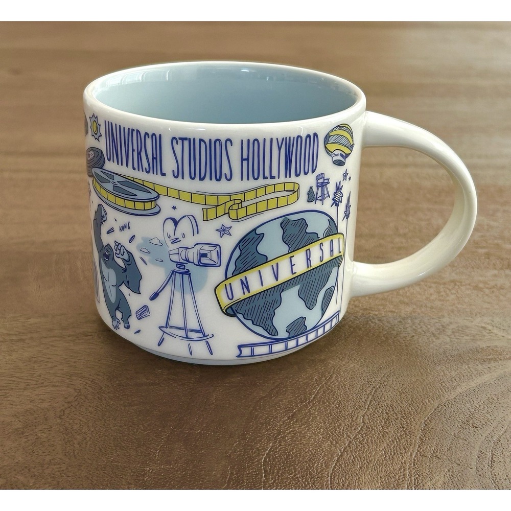 Starbucks Universal Studios Hollywood Been There Series Coffee Cup Mug 14oz 2019